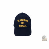BONÉ BRIM PTO BORDADO MARINHA (OFICIAL)