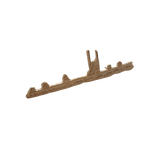 BREVE METAL DOURADO SUBMARINO