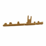 Breve Metal Dourado Submarino Marinha do Brasil