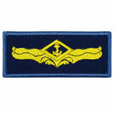 Breve Mb Bordado Azul Aperf Auxiliar Armada Marinha do Brasil