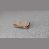 FIVELA LATÃO DOURADA RESINADA