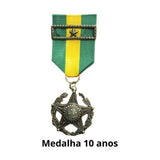 MEDALHA 10 ANOS TEMPO SERVIÇO