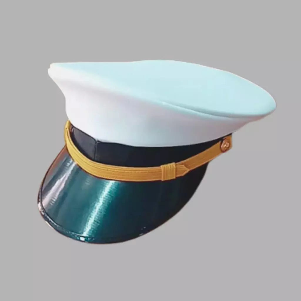 Capa Branca Quepe Masculino Marinha