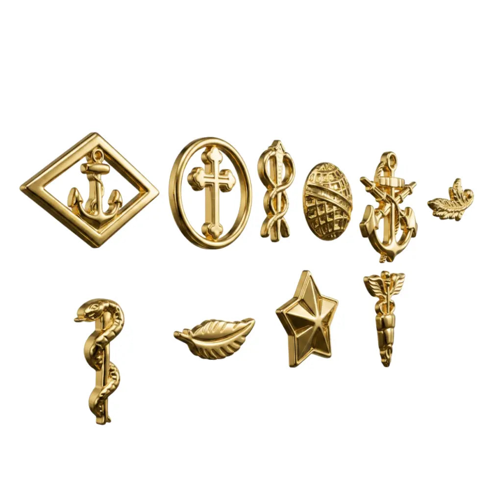 Insignia dourada especialidade