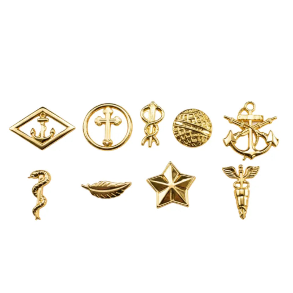 Insignia dourada gola especialidade