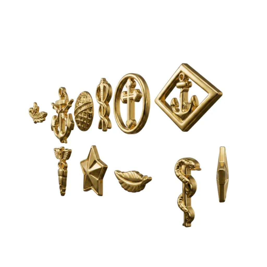 Distintivo dourada gola especialidade
