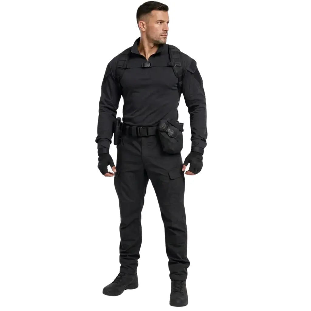 Porta Cantil Nylon Preto