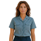 Blusa feminina cinza marinha do brasil