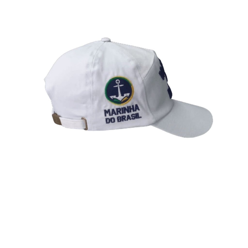 BONÉ BRIM BRANCO BORDADO MARINHA DO BRASIL - Expresso Militar