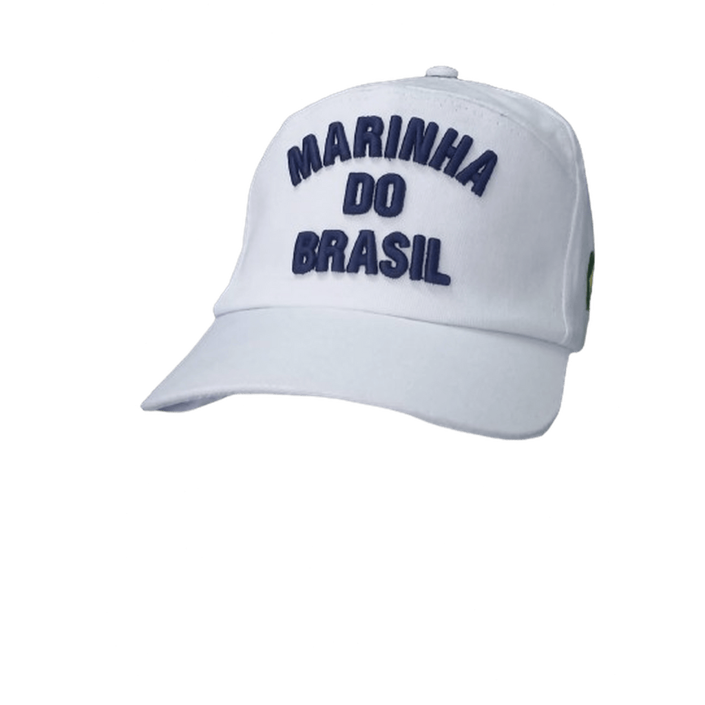 BONÉ BRIM BRANCO BORDADO MARINHA DO BRASIL - Expresso Militar