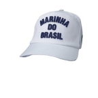 BONÉ BRIM BRANCO BORDADO MARINHA DO BRASIL - Expresso Militar