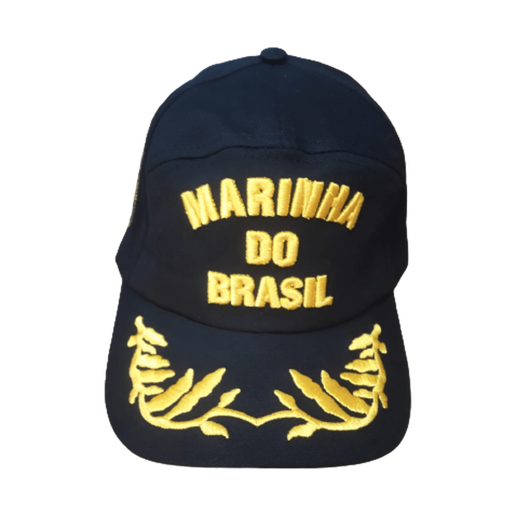 BONÉ BRIM PTO BORDADO MARINHA (ALMIRANTE) - Expresso Militar