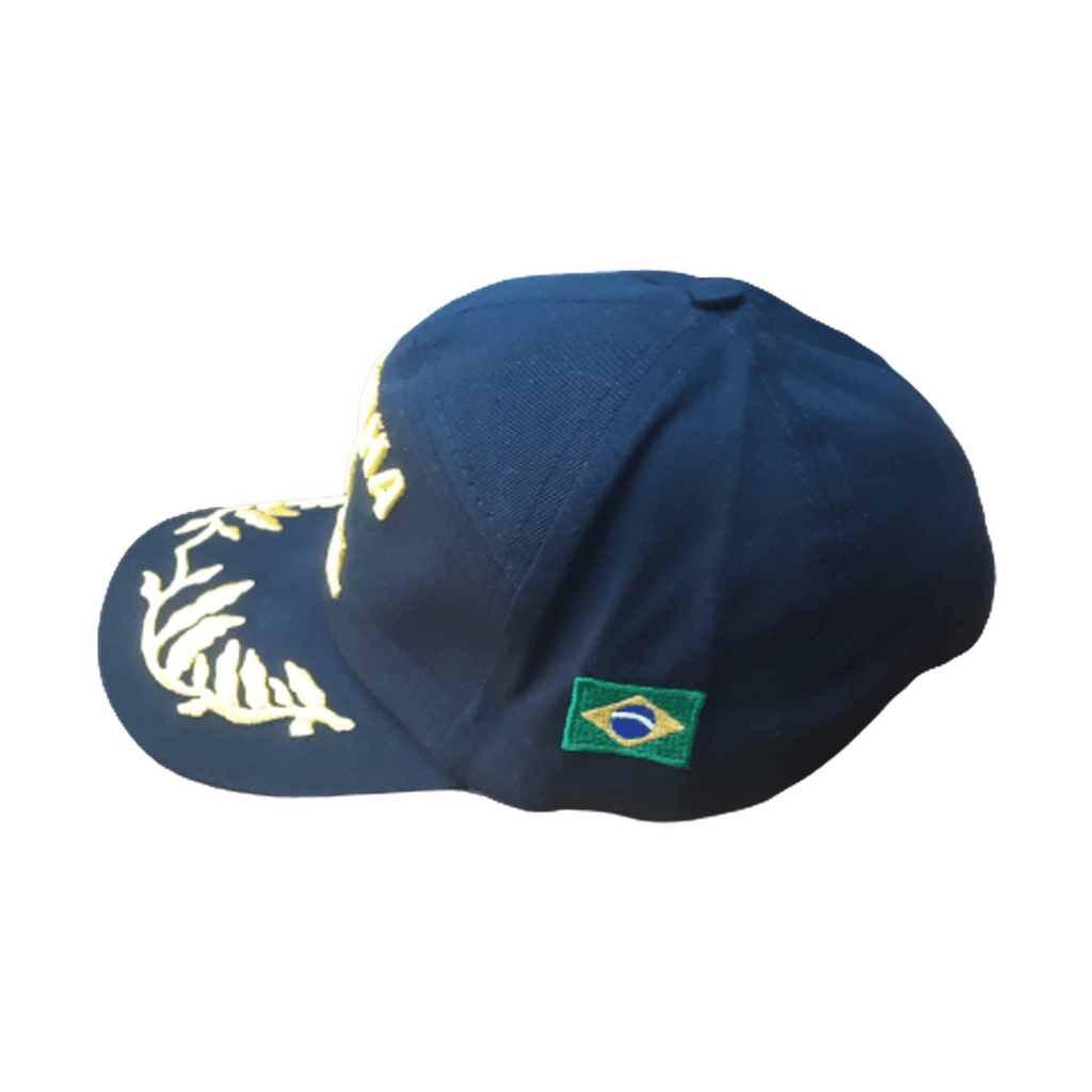 BONÉ BRIM PTO BORDADO MARINHA (ALMIRANTE) - Expresso Militar