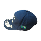 BONÉ BRIM PTO BORDADO MARINHA (ALMIRANTE) - Expresso Militar