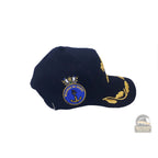 BONÉ BRIM PTO BORDADO MARINHA (OF. SUPERIOR) - Expresso Militar