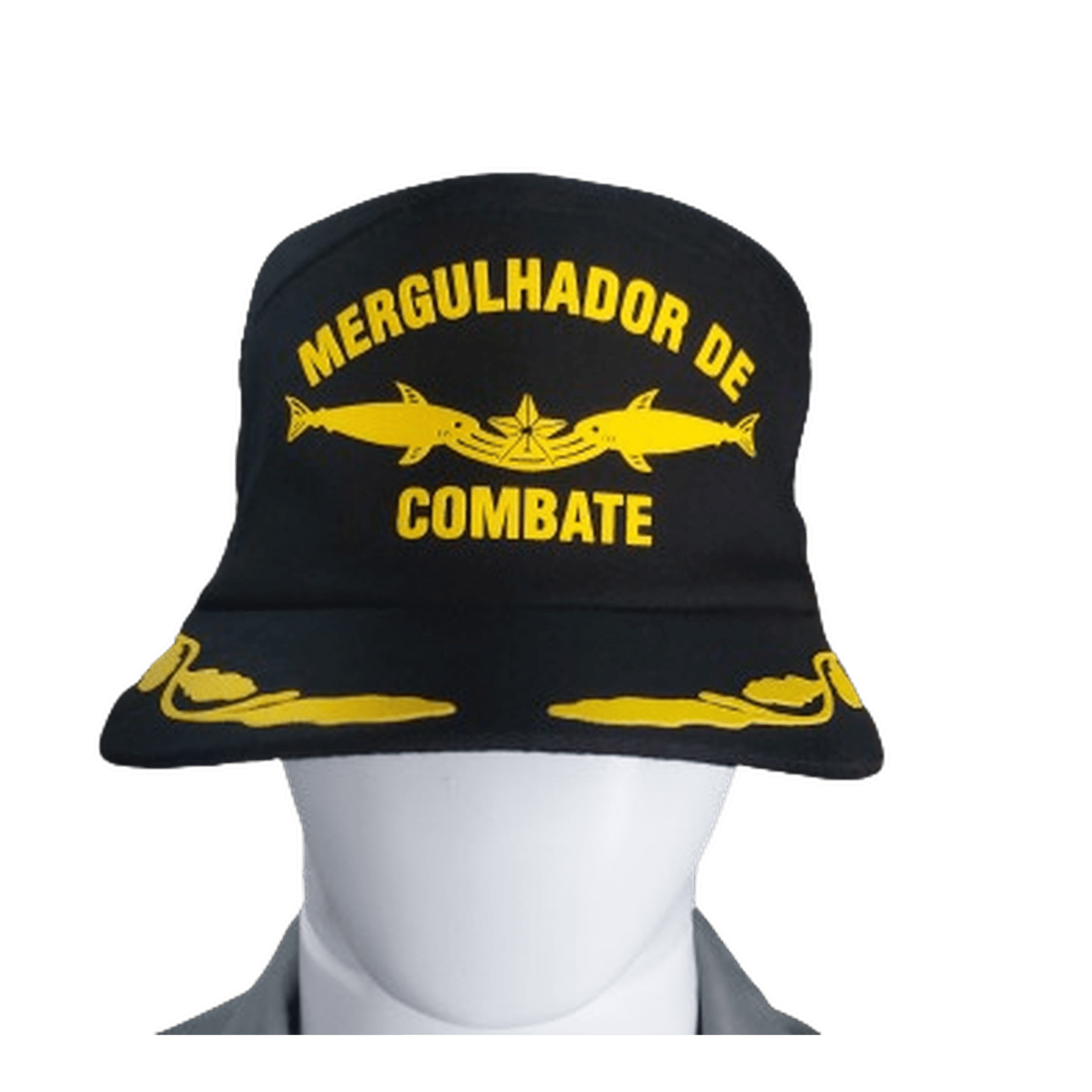 BONÉ BRIM PTO SILK MERGULHADOR DE COMBATE - Expresso Militar