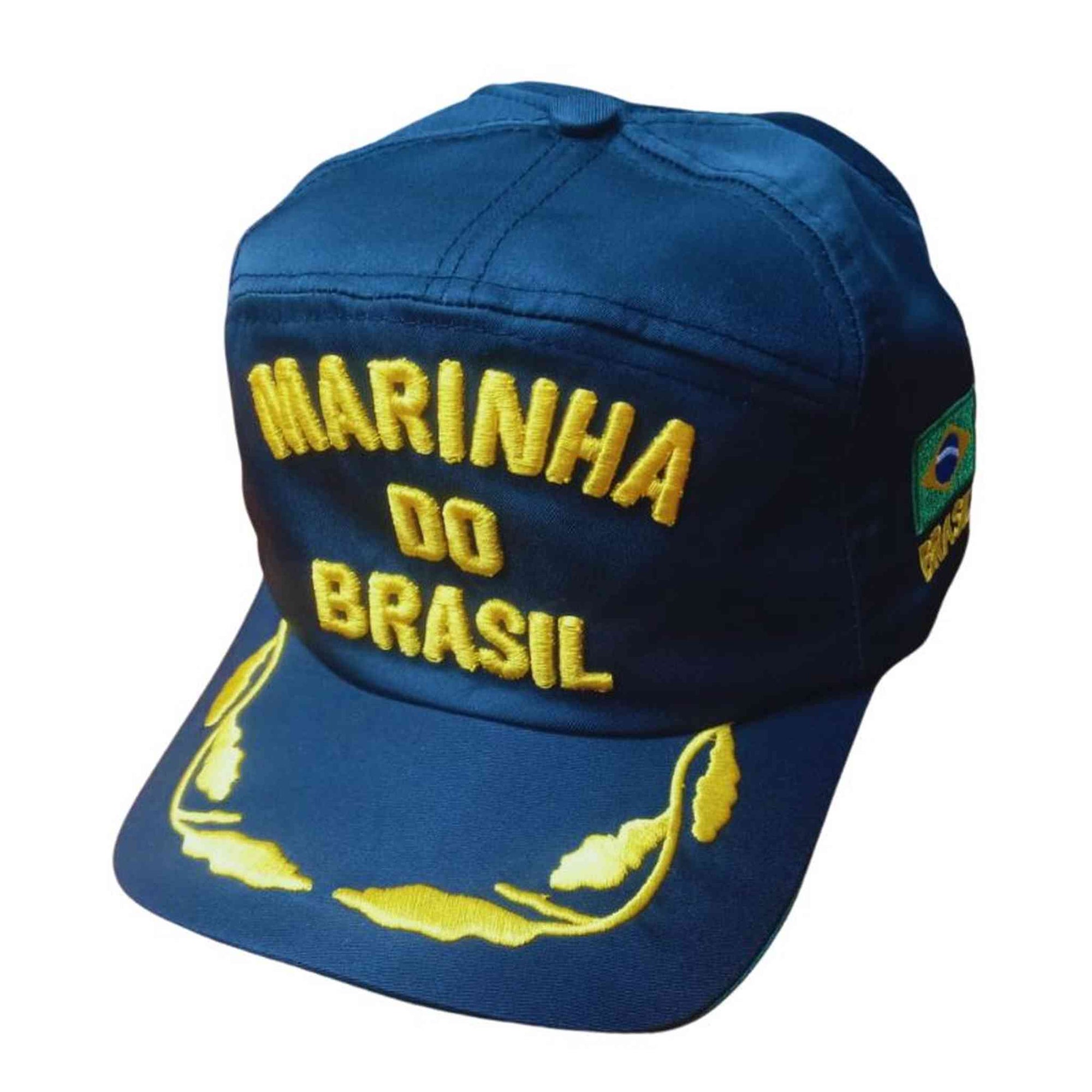 BONÉ MICROFIBRA AZUL BORDADO MARINHA - Expresso Militar