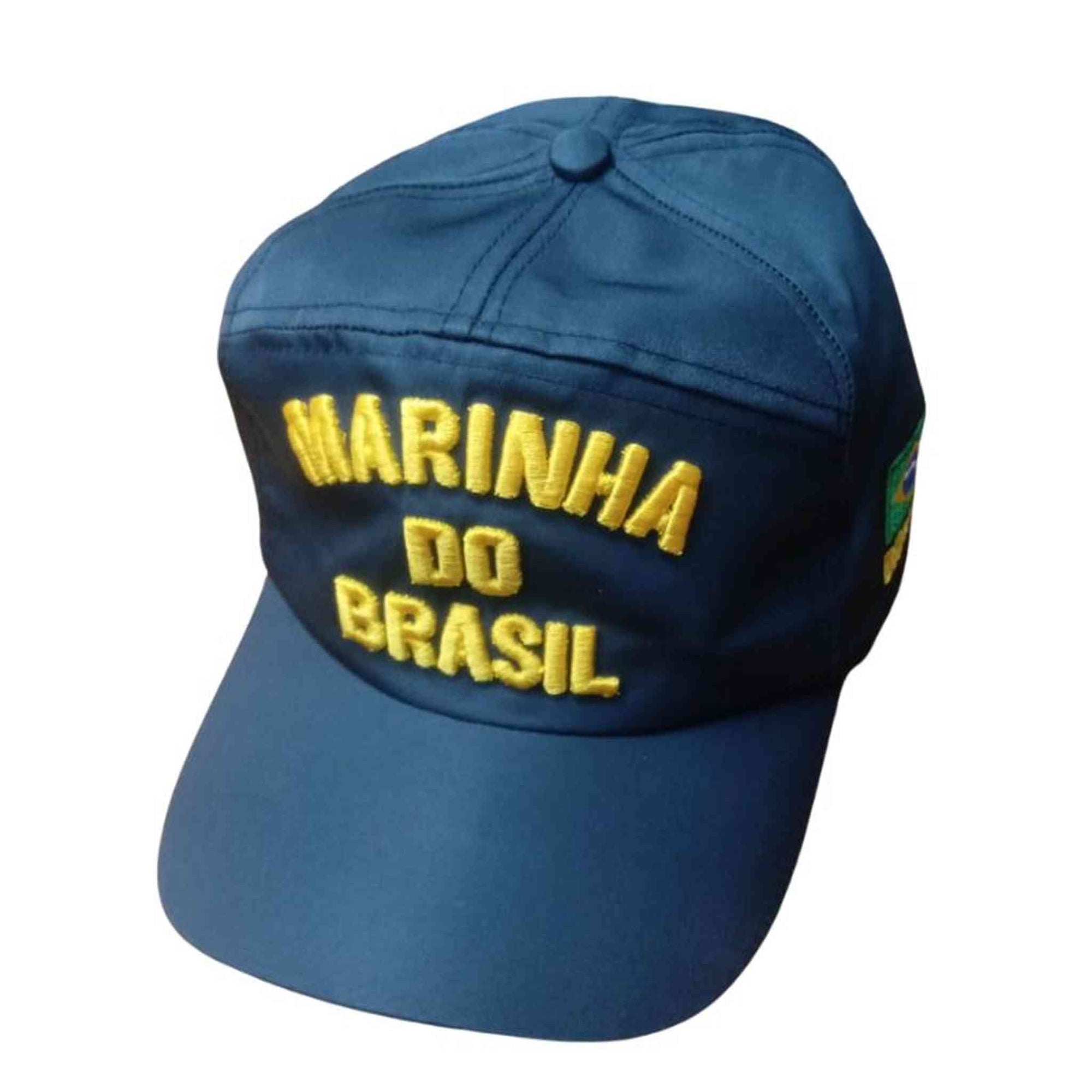 BONÉ MICROFIBRA AZUL BORDADO MARINHA - Expresso Militar