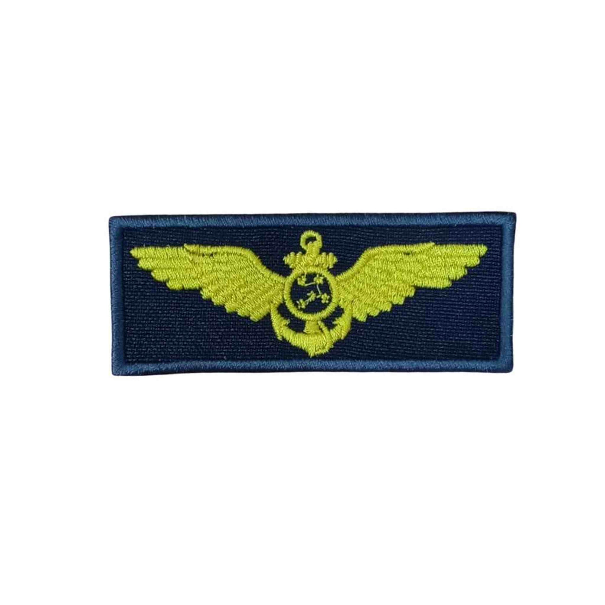 BREVE BORDADO OFICIAIS DA AVIAÇÃO NAVAL - Expresso Militar