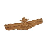 BREVE METAL DOURADO APERF FUZILEIRO