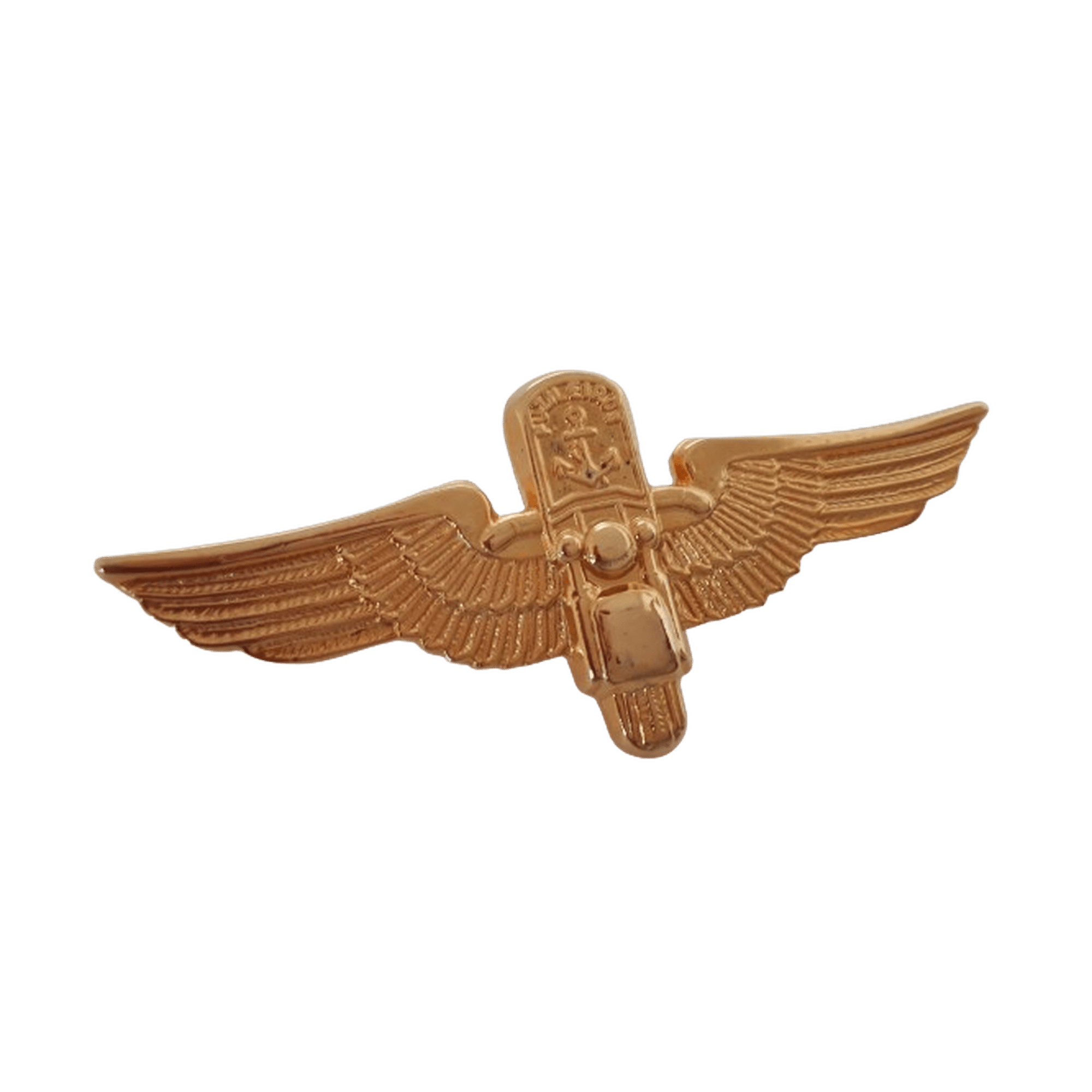 BREVE METAL DOURADO BATEDOR NAVAL - Expresso Militar