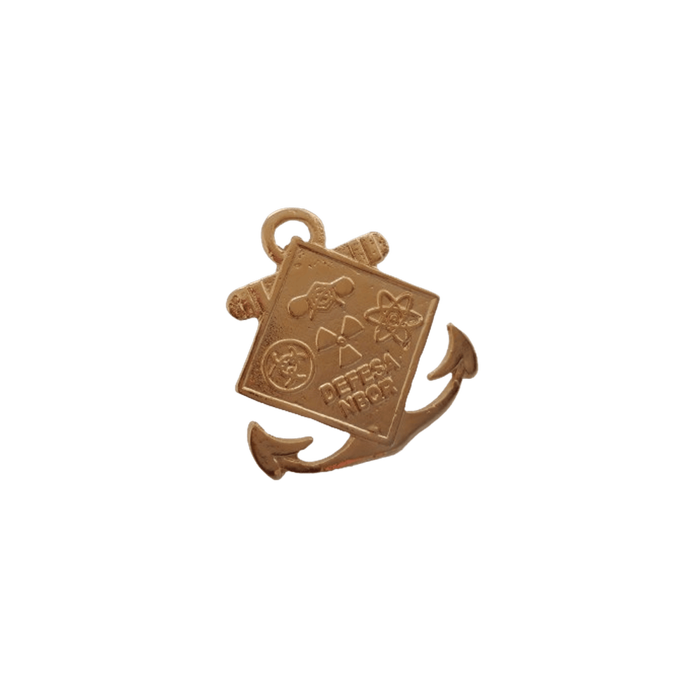 BREVE METAL DOURADO NBQR - Expresso Militar