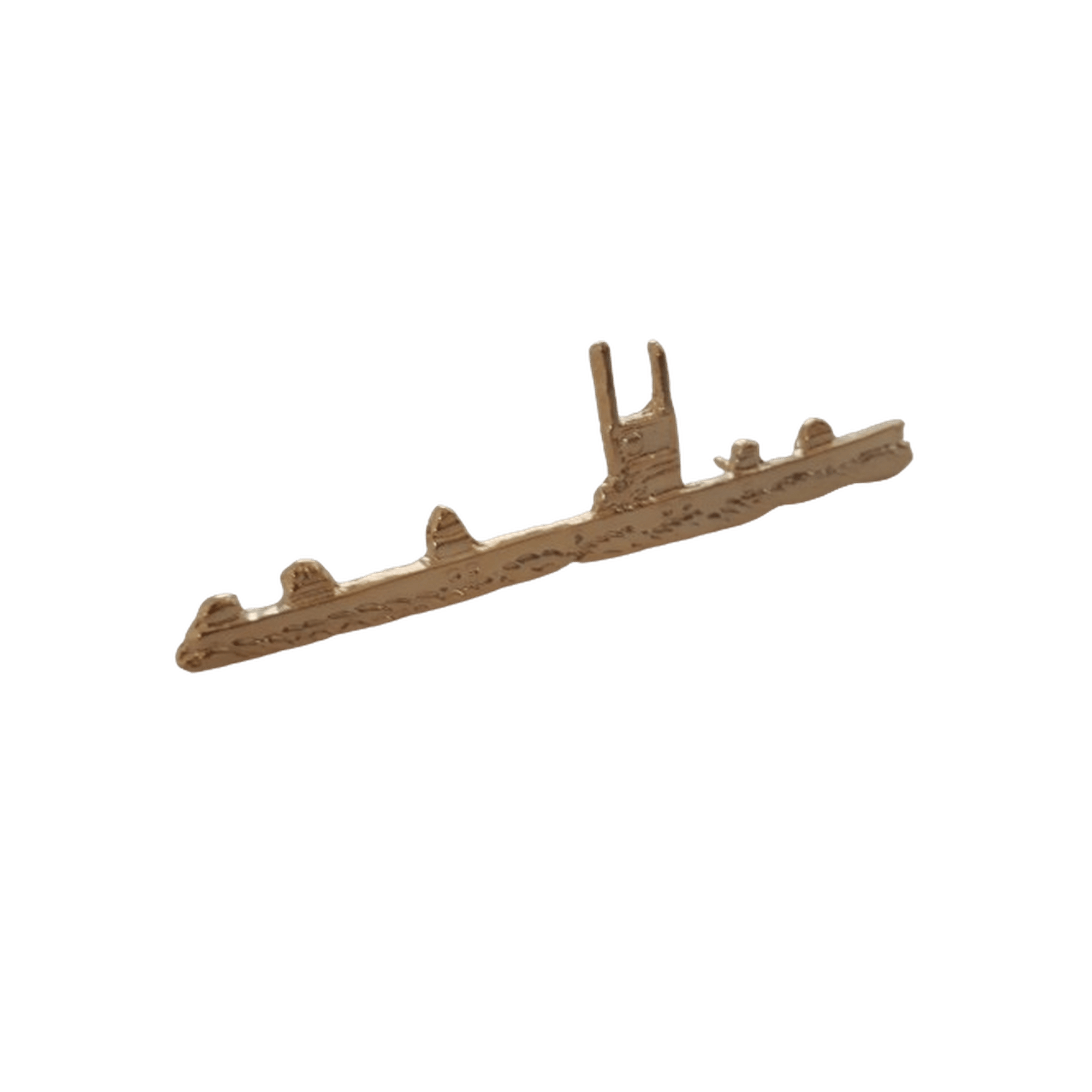 BREVE METAL DOURADO SUBMARINO - Expresso Militar