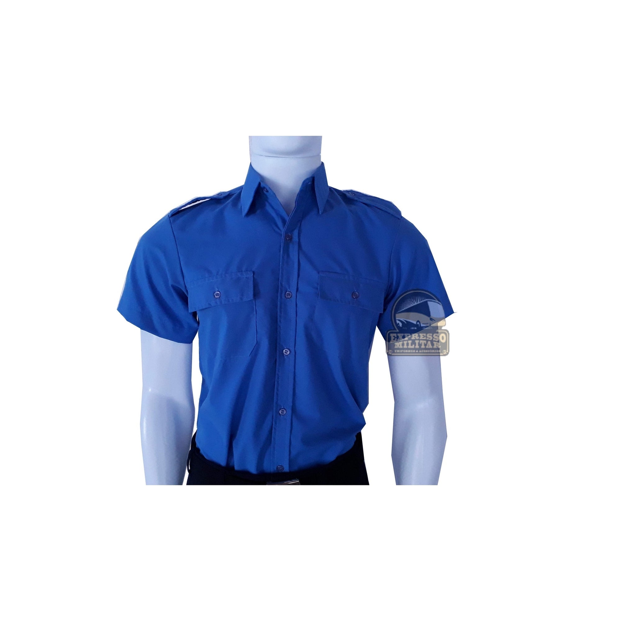 CAMISA AZUL EXTERNO DA MARINHA - Expresso Militar