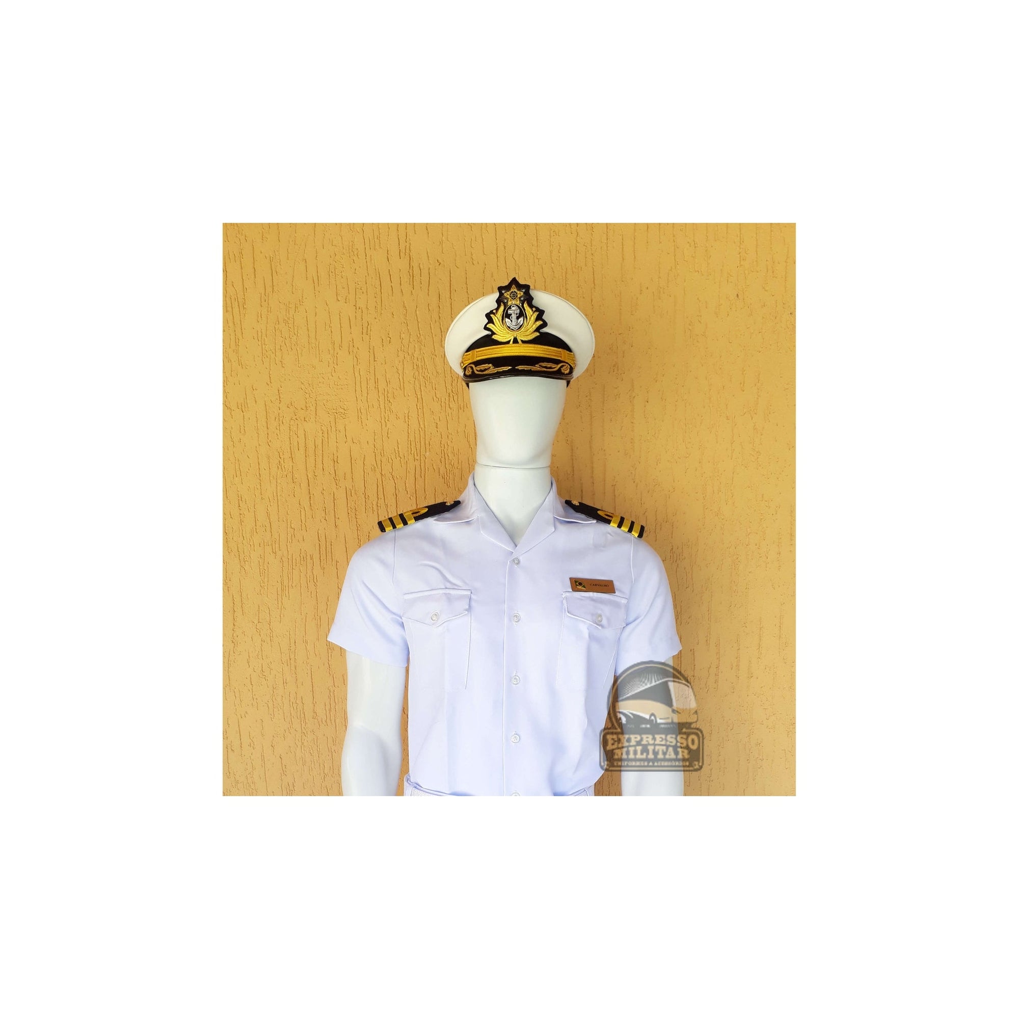 CAMISA MARINHA BRANCA OFICIAL - Expresso Militar