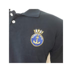 CAMISA POLO AZUL MARINHA BORDADA - Expresso Militar
