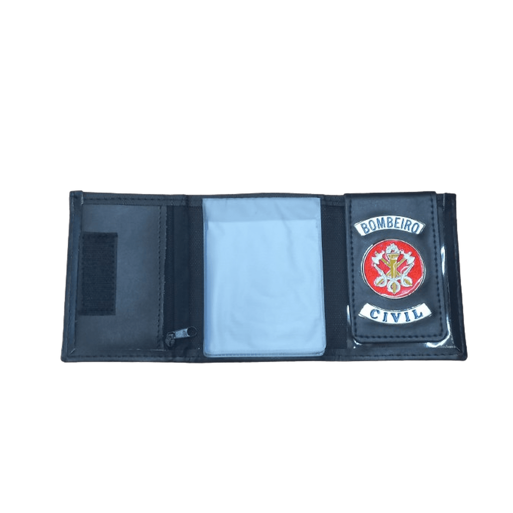 CARTEIRA BOMBEIRO CIVIL PRETA - Expresso Militar