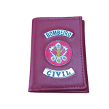 CARTEIRA BOMBEIRO CIVIL VERMELHA