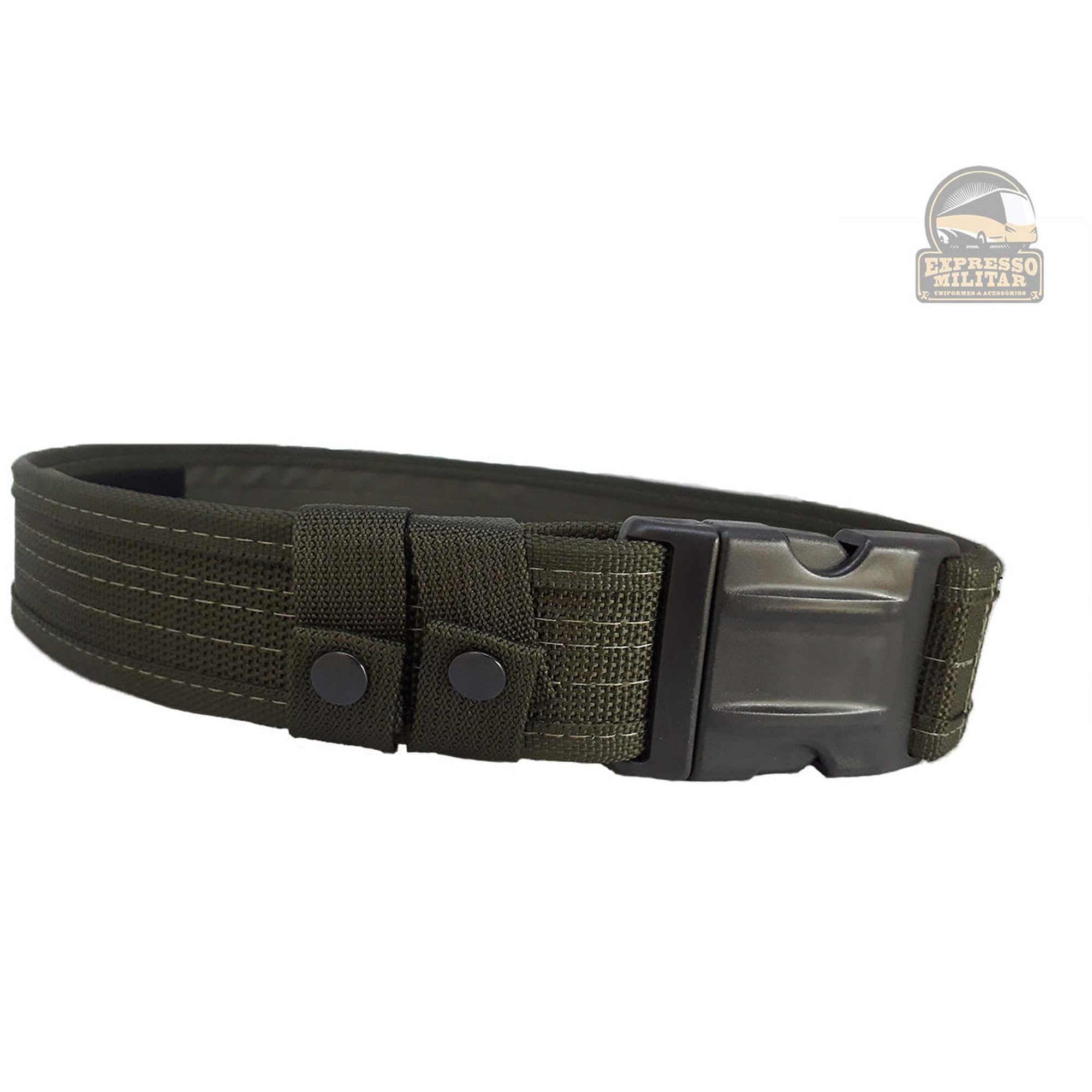 CINTO TÁTICO NA VERDE LISO - Expresso Militar