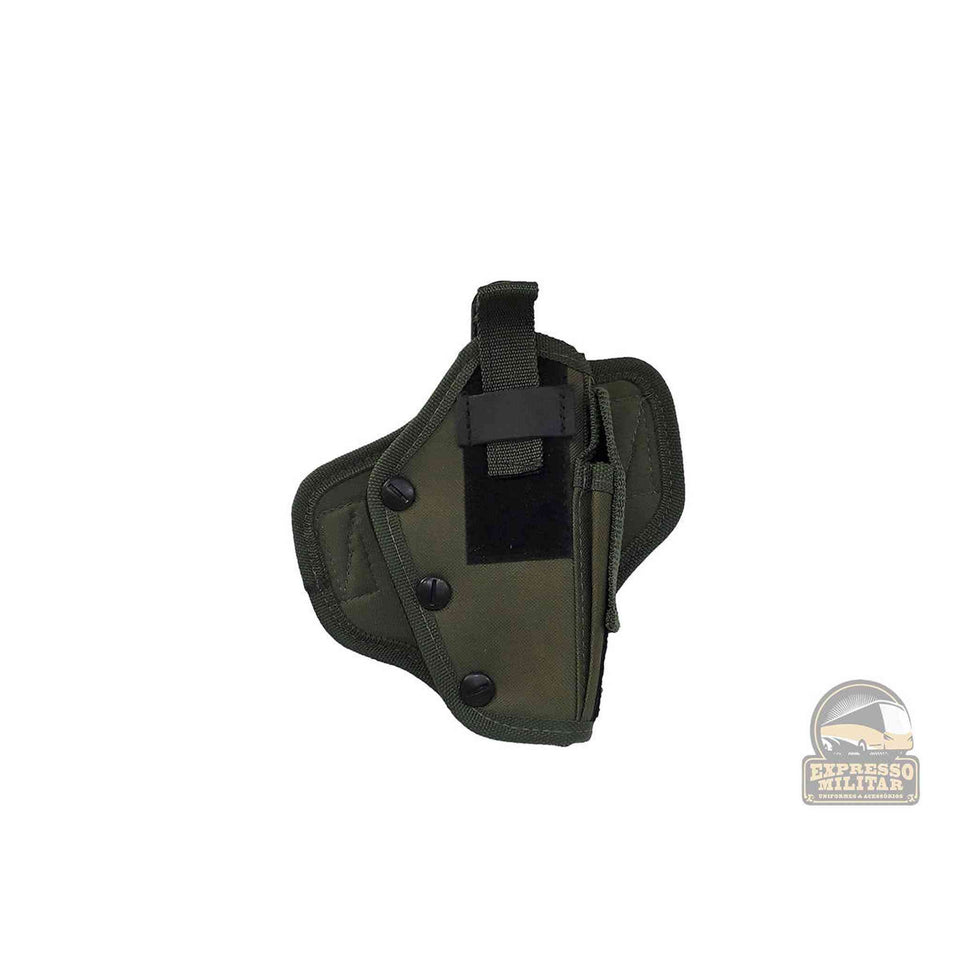 COLDRE CINTURA NYLON VERDE - Expresso Militar