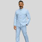 CONJUNTO DÓLMÃ MASCULINO MARINHA - Expresso Militar