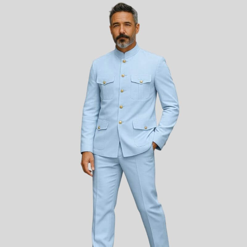 CONJUNTO DÓLMÃ MASCULINO MARINHA - Expresso Militar