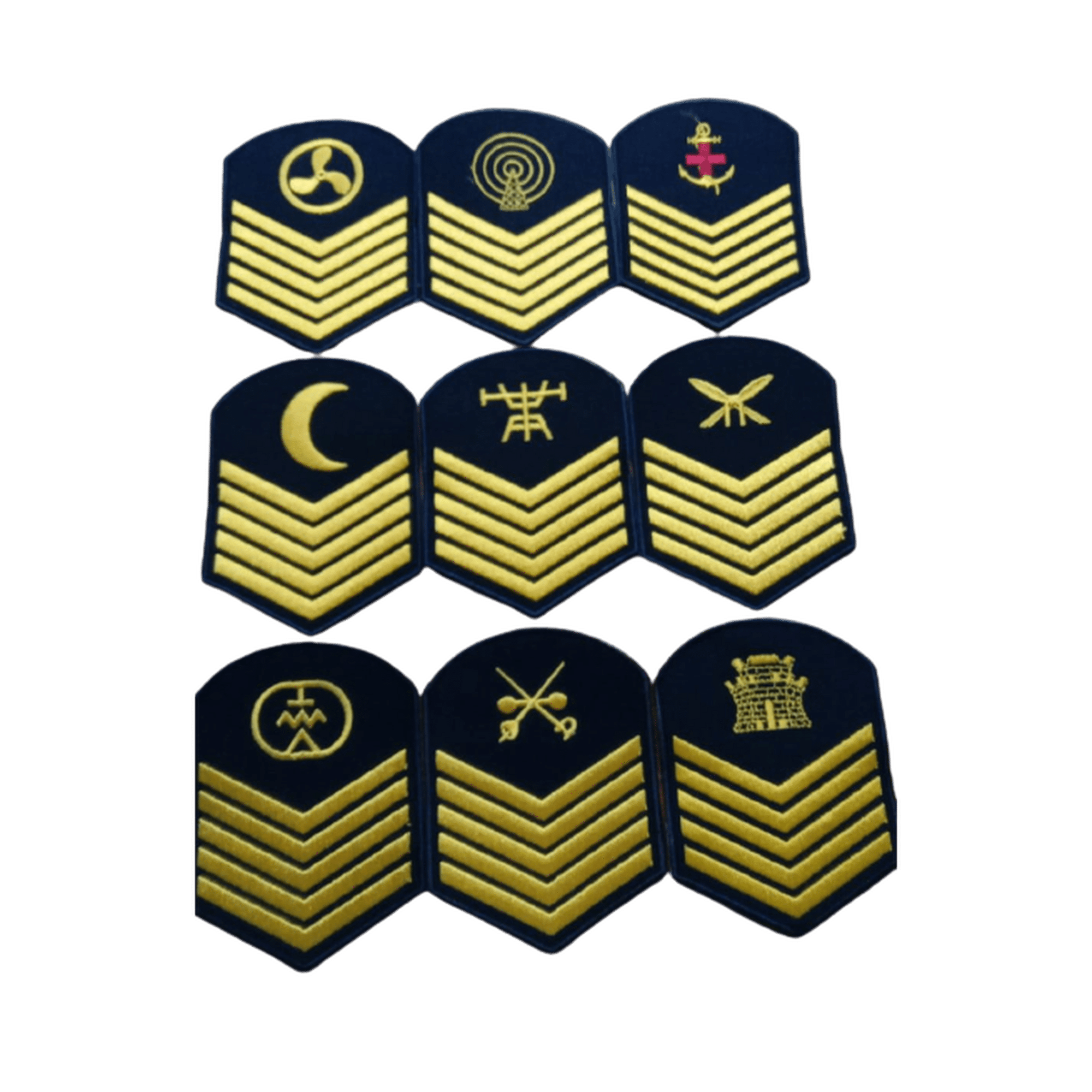 DIVISA MARINHA 1 SG AZUL - Expresso Militar