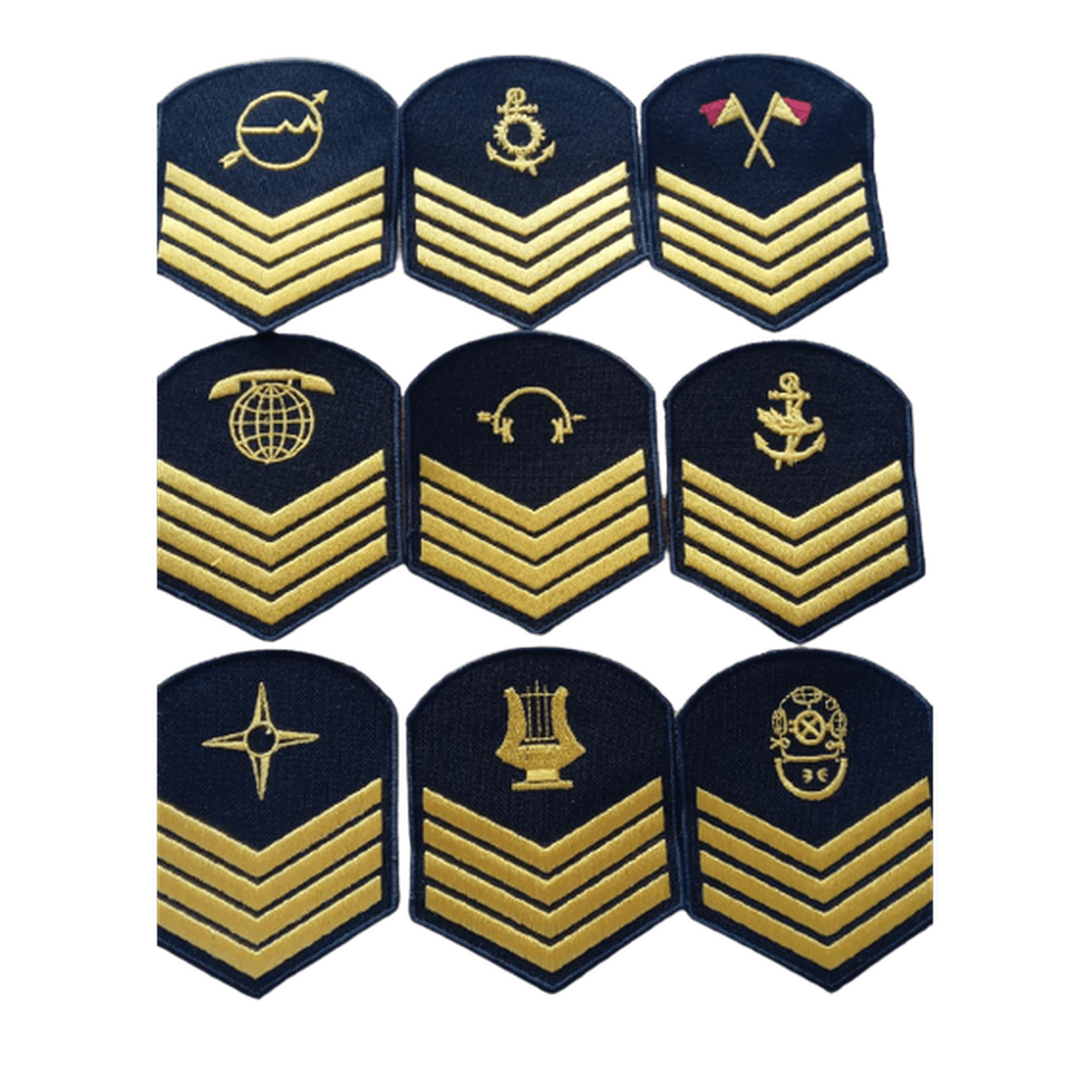 DIVISA MARINHA 2 SG AZUL - Expresso Militar