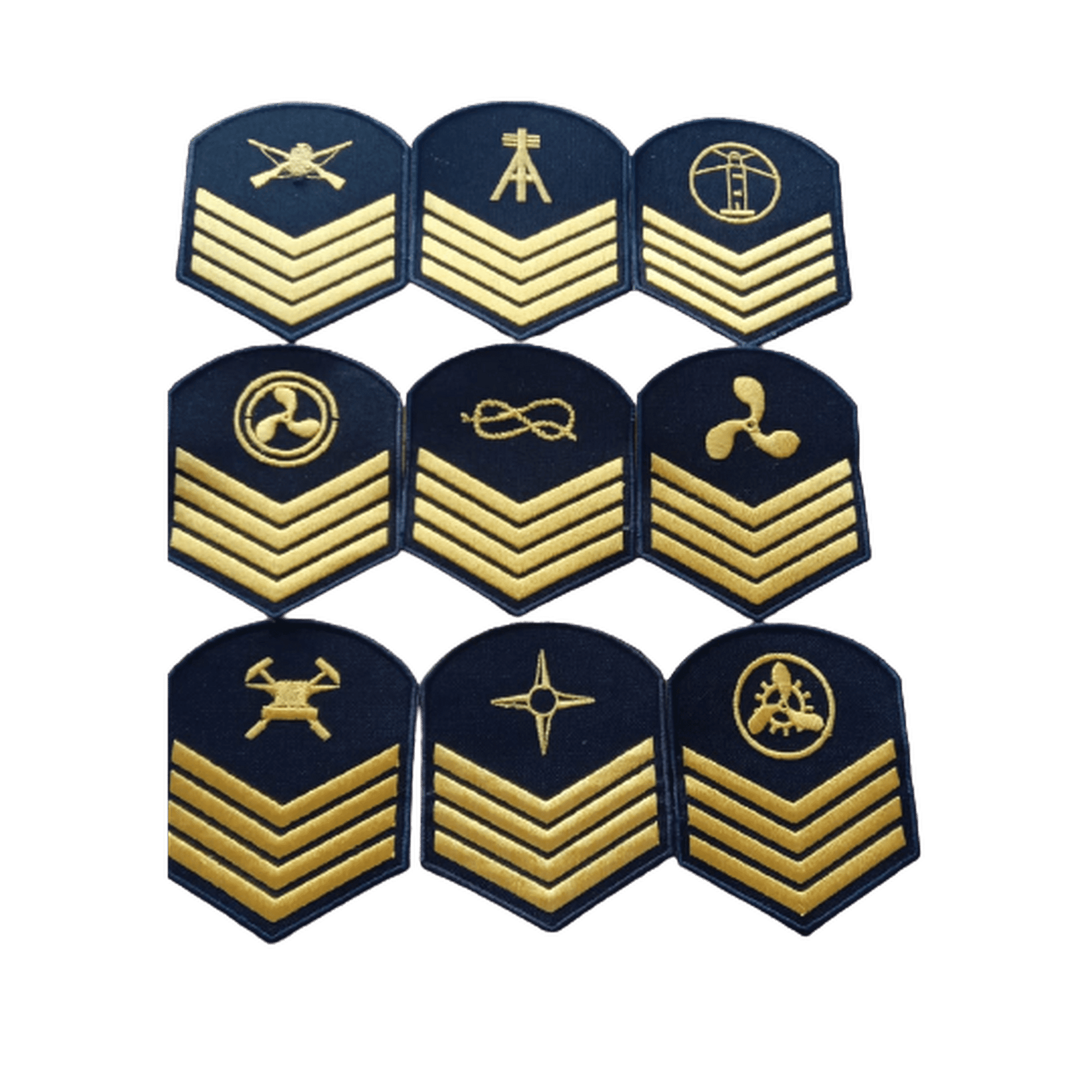 DIVISA MARINHA 2 SG AZUL - Expresso Militar