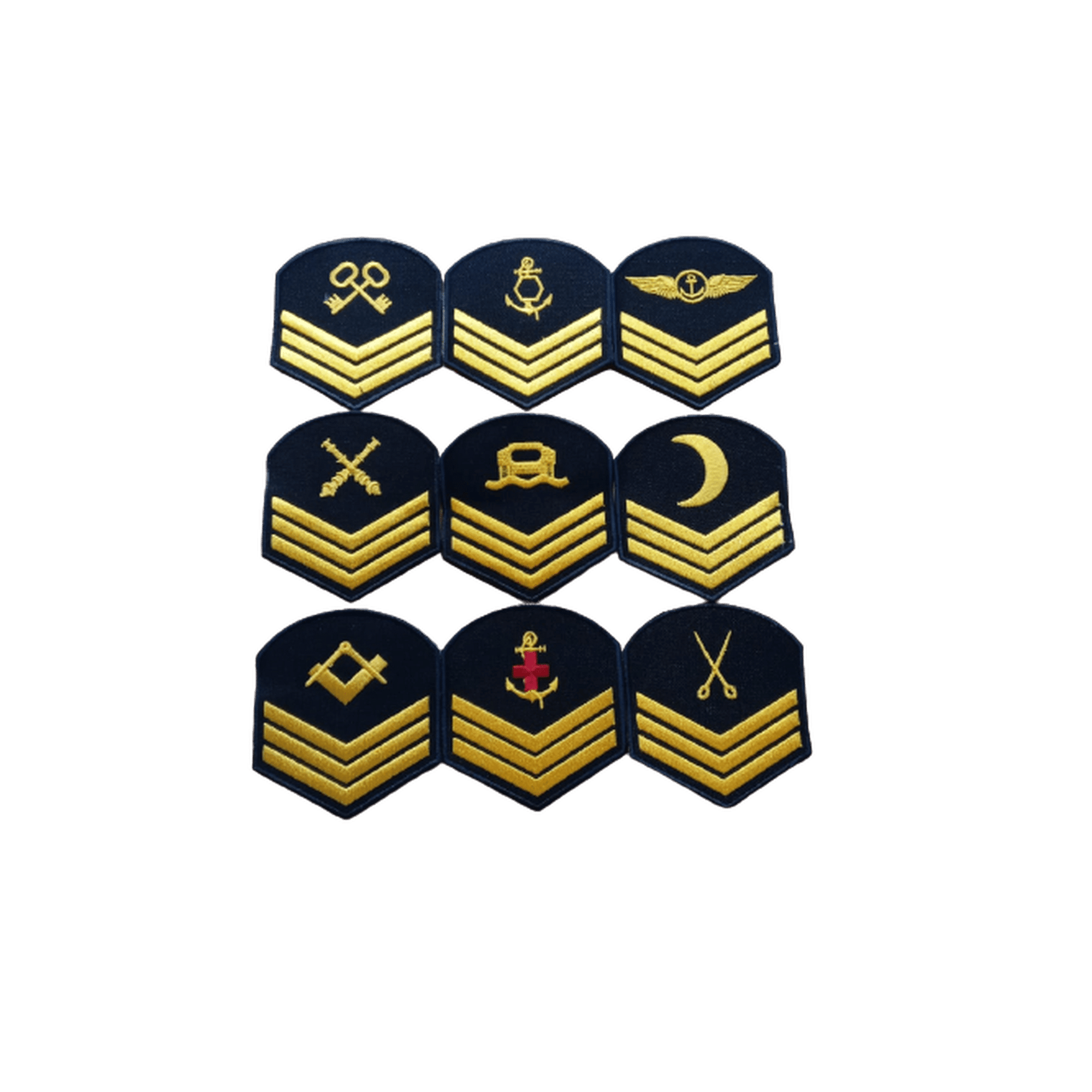 DIVISA MARINHA 3 SG AZUL - Expresso Militar