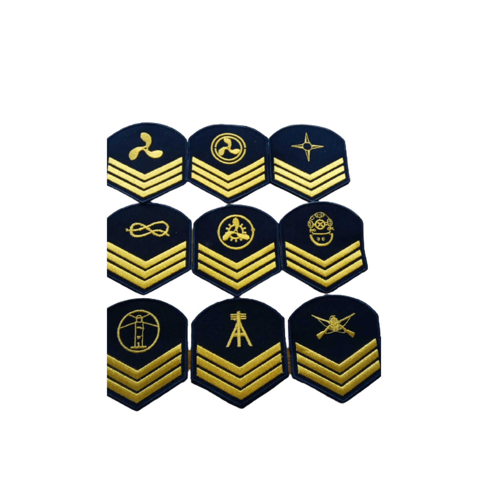 DIVISA MARINHA 3 SG AZUL - Expresso Militar