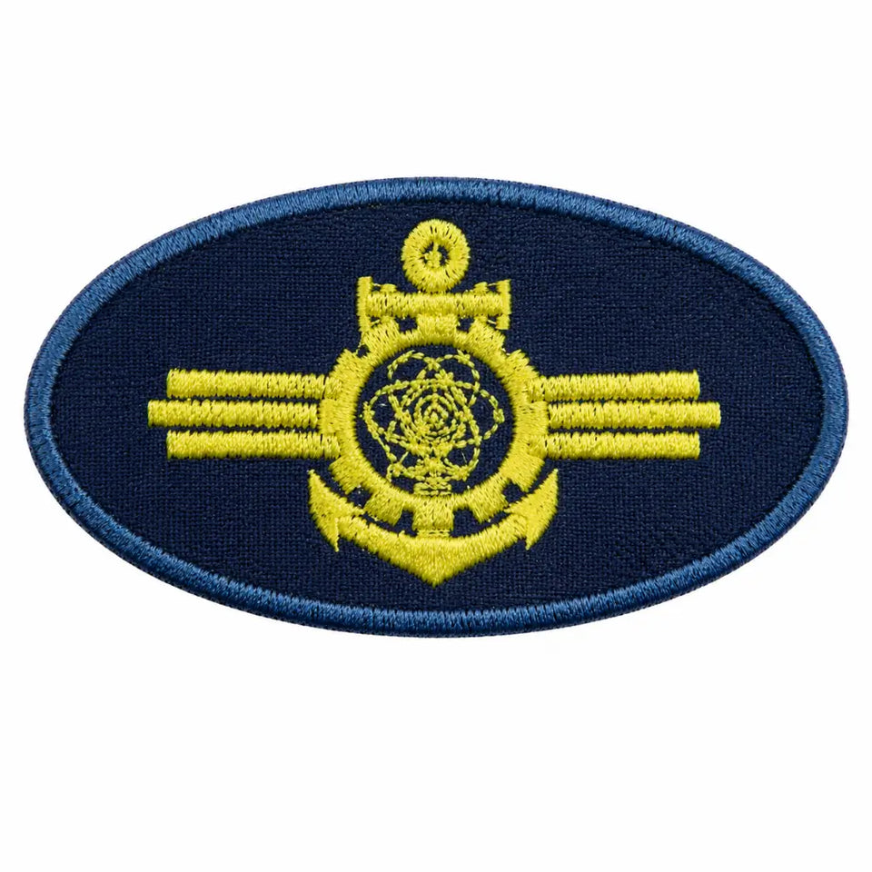 Breve Mb  Bordado Azul C-Qte Marinha do Brasil