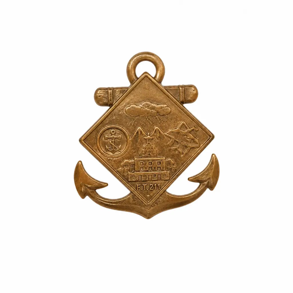 Breve Metal Dourado Nbqr Marinha do Brasil