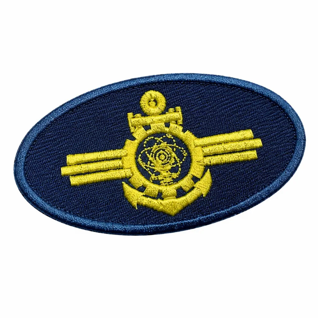 Breve Mb  Bordado Azul C-Qte Marinha do Brasil