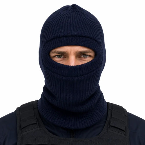 Balaclava Lã Azul Marinho