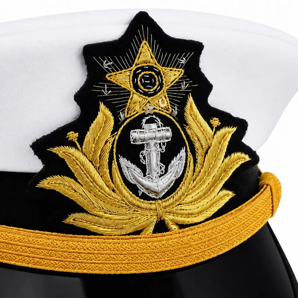 Quepe Masculino Oficial Marinha do Brasil