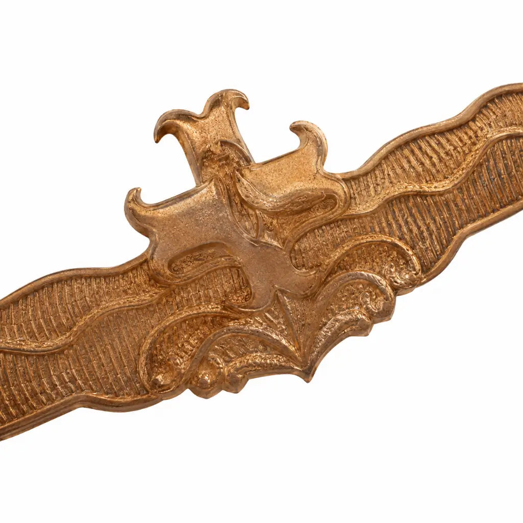 Breve Metal Dourado Aperf Saude Marinha do Brasil