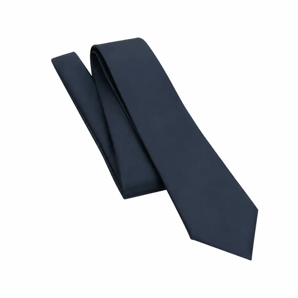 Gravata Masculina Preta Vertical