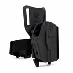 Porta-carregador preto BÉLICA de plástico com clipe, compatível com Coldre Bélica Evolution Speed Mid-Ride