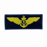 Breve Mb  Bordado Azul Medicina Da Aviação Marinha do Brasil